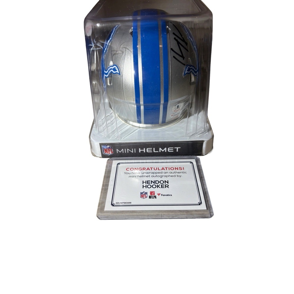 Hendon Hooker Riddell Speed Autographed Mini Helmet/ One Pride Inscribed 4/5 - Picture 4 of 6